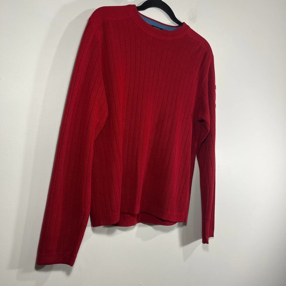 Abercrombie & Fitch Other - Vintage Abercrombie and Fitch‎ Red Muscle Crew Sweater Medium